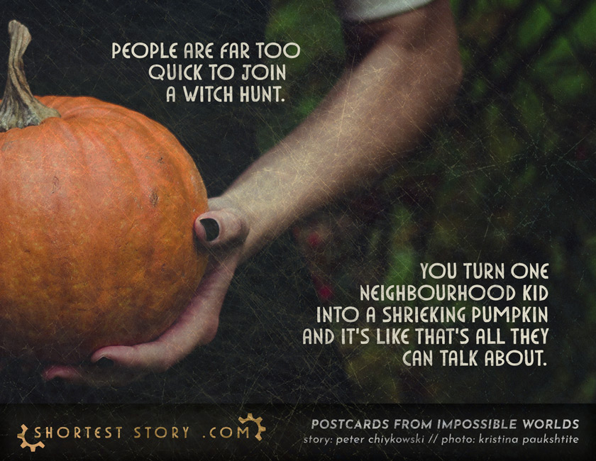 a very short story about witches and suburbanities